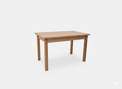 Solid wood dining table, length 140 cm, width 60 cm or 70 cm, or 80 cm, or 90 cm Various finishes. Manx Mēbeles, Jelgava