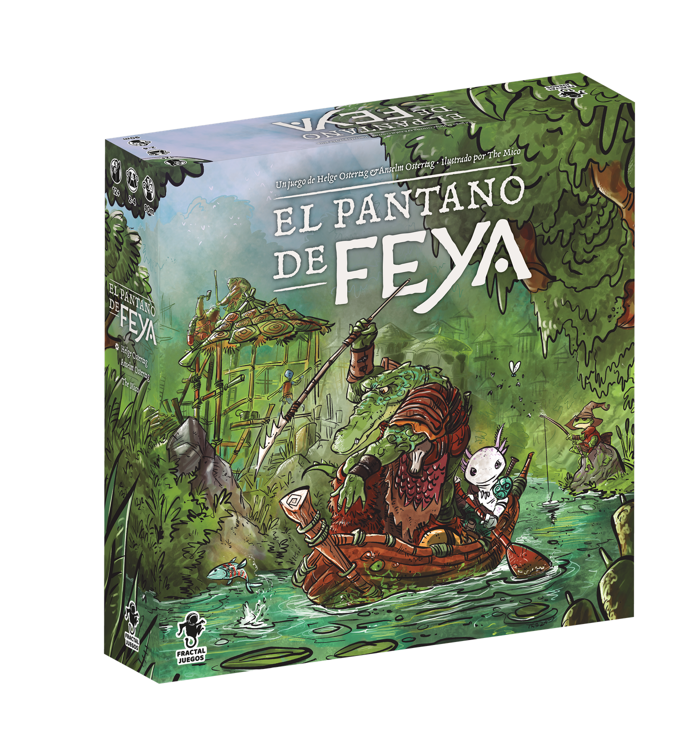El Pantano de Feya - Juego de mesa Costa Rica - Carelimon Games