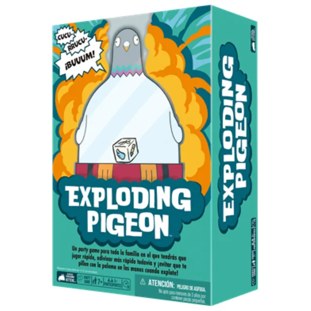 Exploding Pigeon - Juego de mesa Costa Rica - Carelimon Games