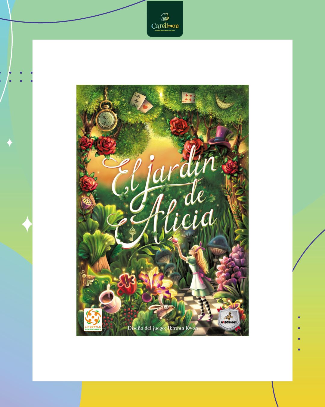 El Jardín de Alicia - Juego de mesa Costa Rica - Carelimon Games