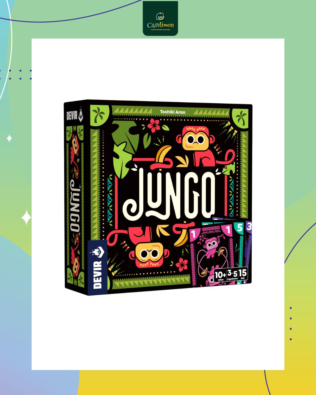 Jungo - Juego de mesa Costa Rica - Carelimon Games