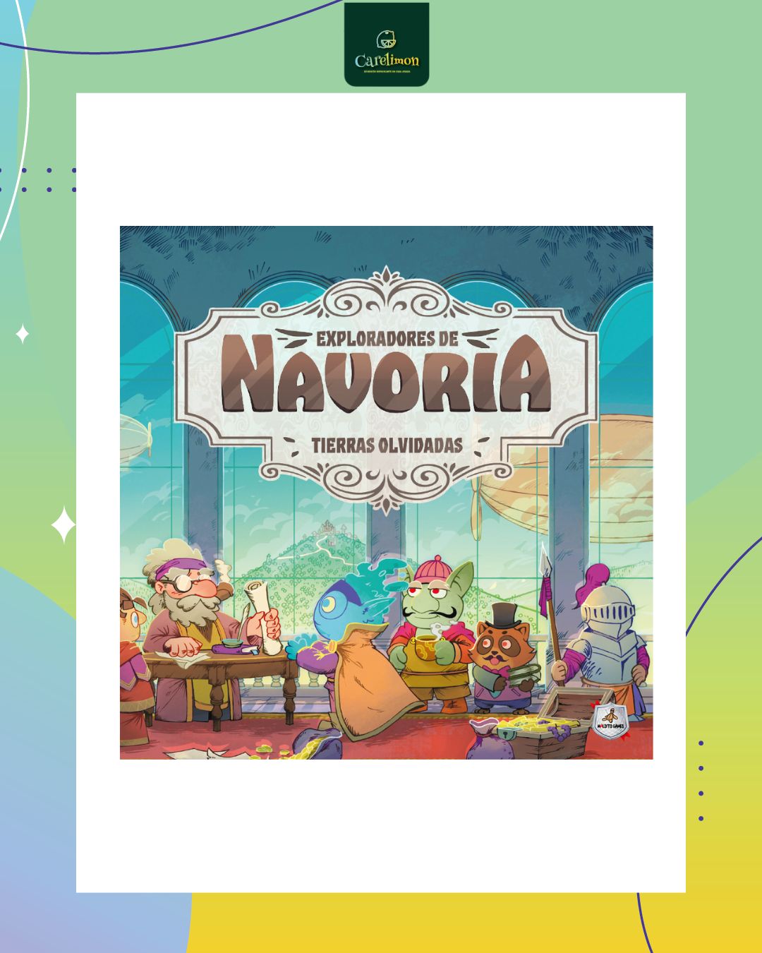 Exploradores de Navoria - Tierras olvidadas - Juego de mesa Costa Rica - Carelimon Games