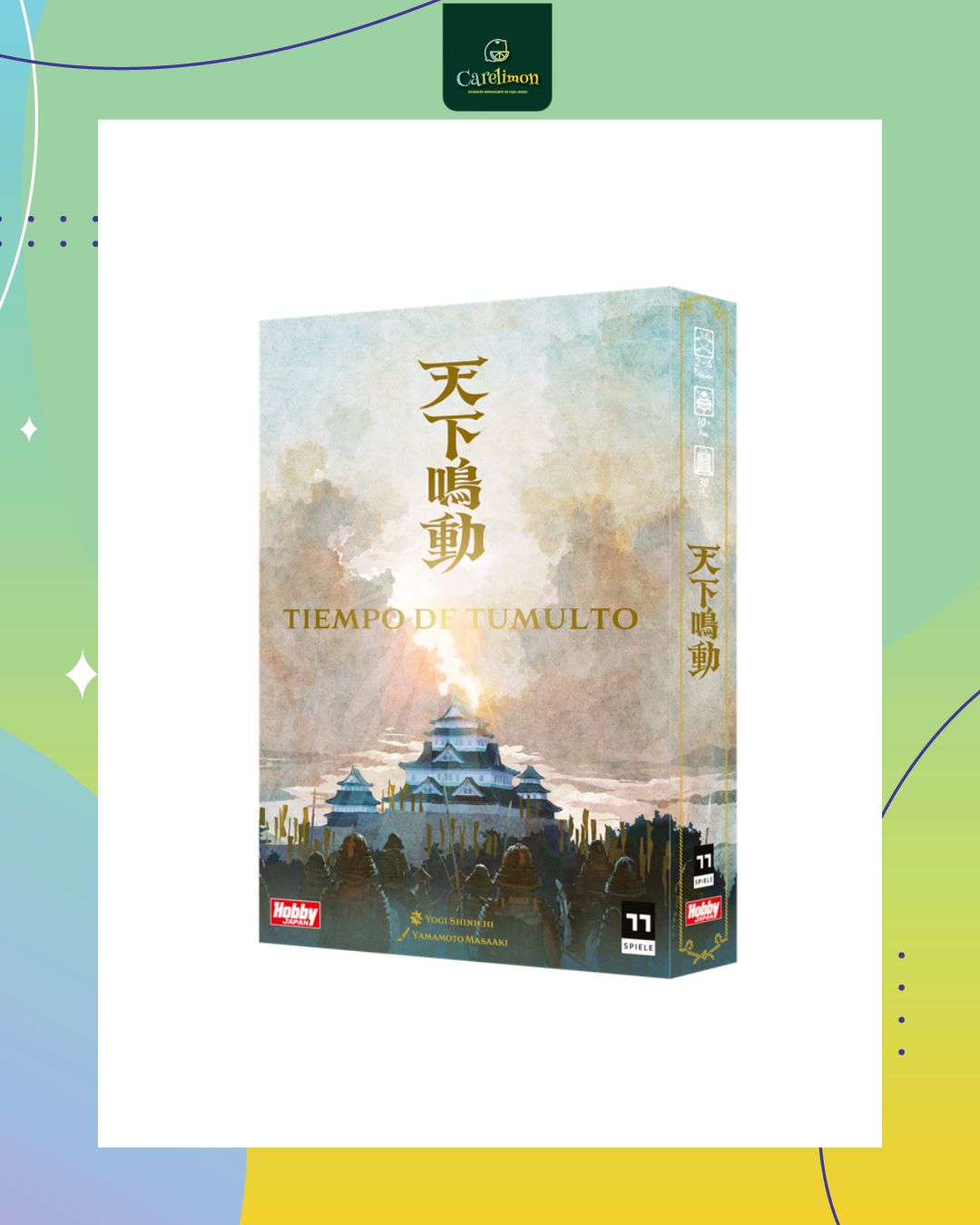 Tiempo de Tumulto - Juego de mesa Costa Rica - Carelimon Games