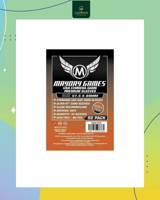 Fundas protectora para cartas (57.5mm x 89mm) - Juego de mesa Costa Rica - Carelimon Games