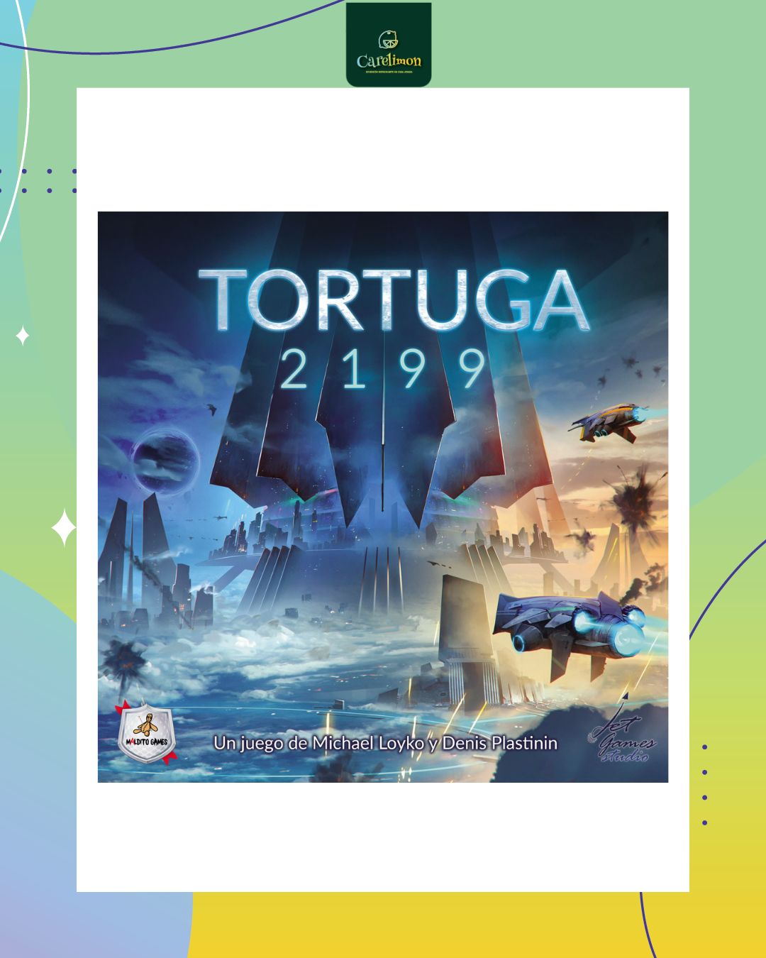 Tortuga 2199  - Juego de mesa Costa Rica - Carelimon Games