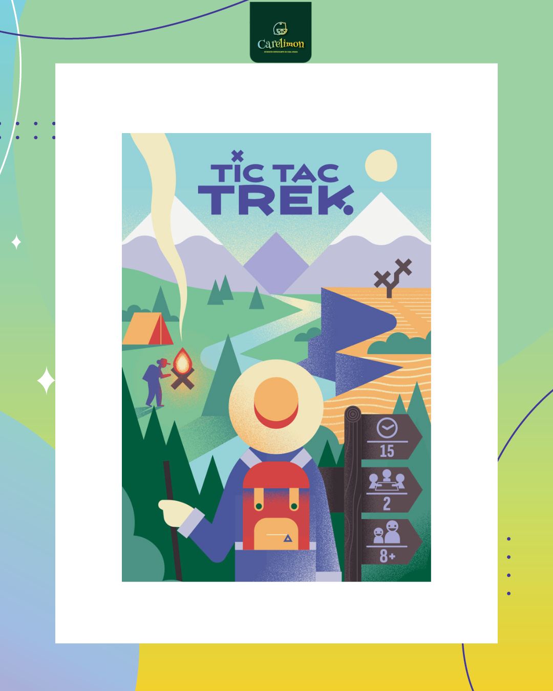 Tic Tac Trek - Juego de mesa Costa Rica - Carelimon Games