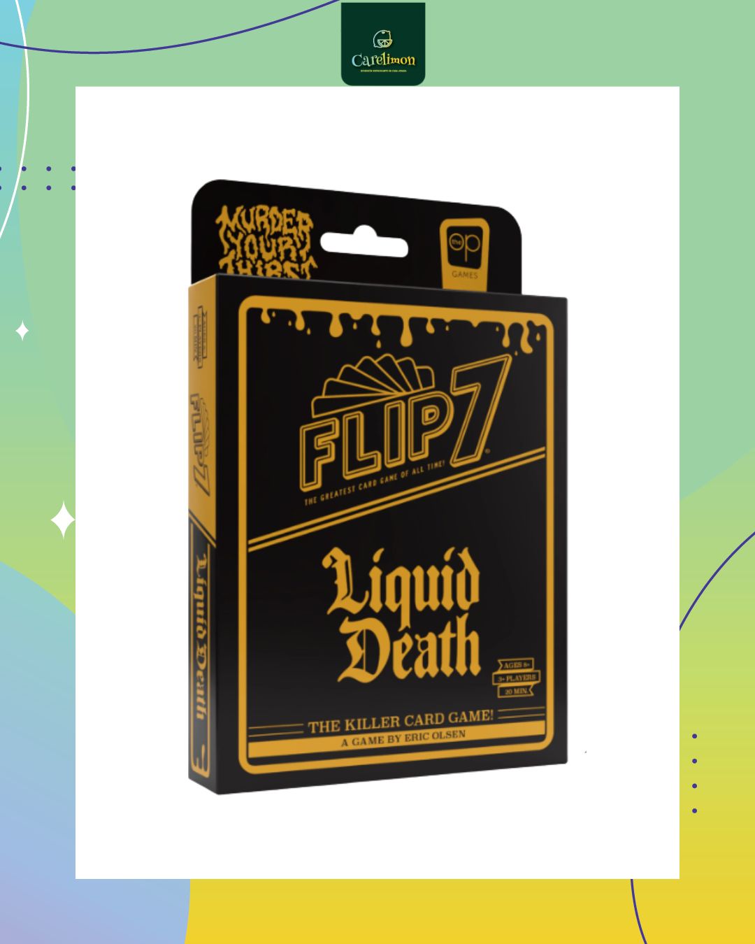 Flip 7: Liquid Death - Juego de mesa Costa Rica - Carelimon Games