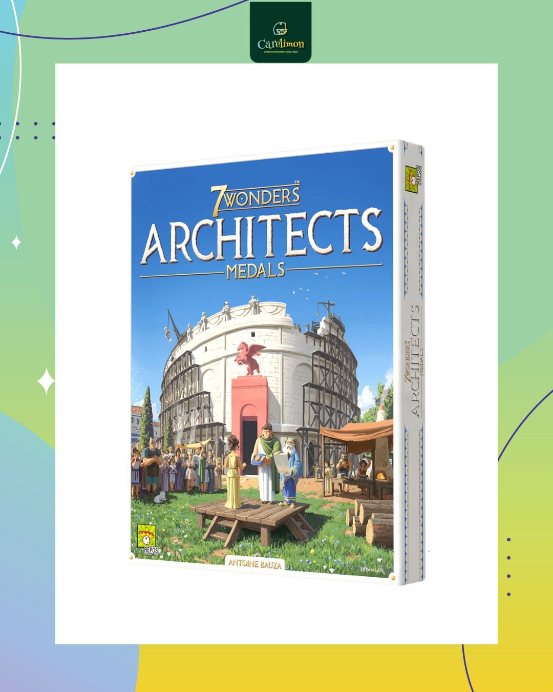 7 Wonders: Architects Medals  - Juego de mesa Costa Rica - Carelimon Games