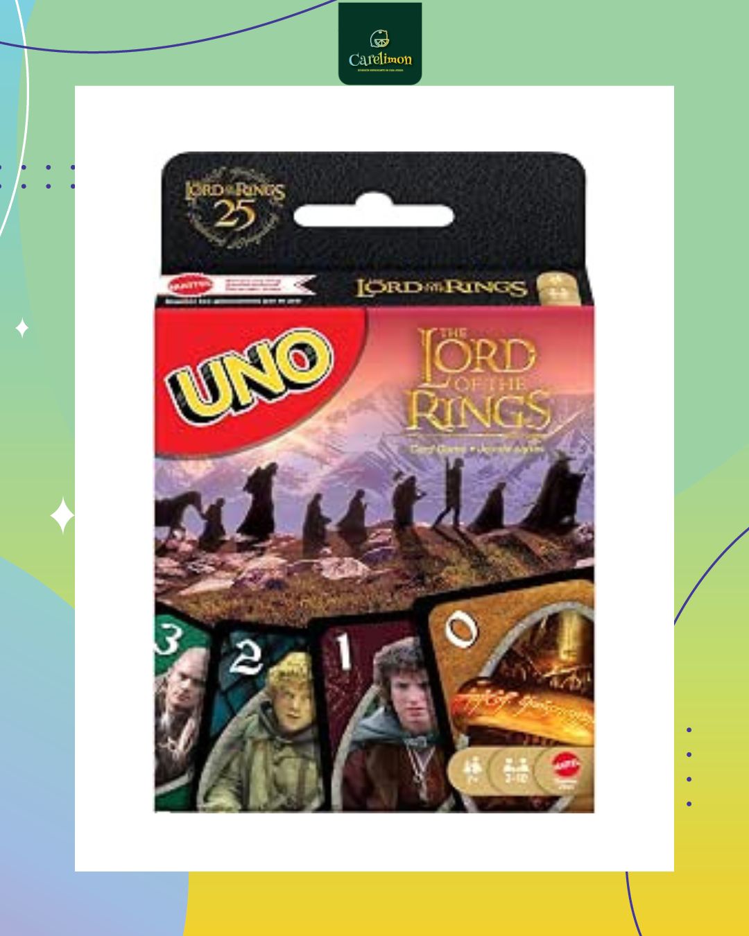 Uno - El Señor de los Anillos - Juego de mesa Costa Rica - Carelimon Games
