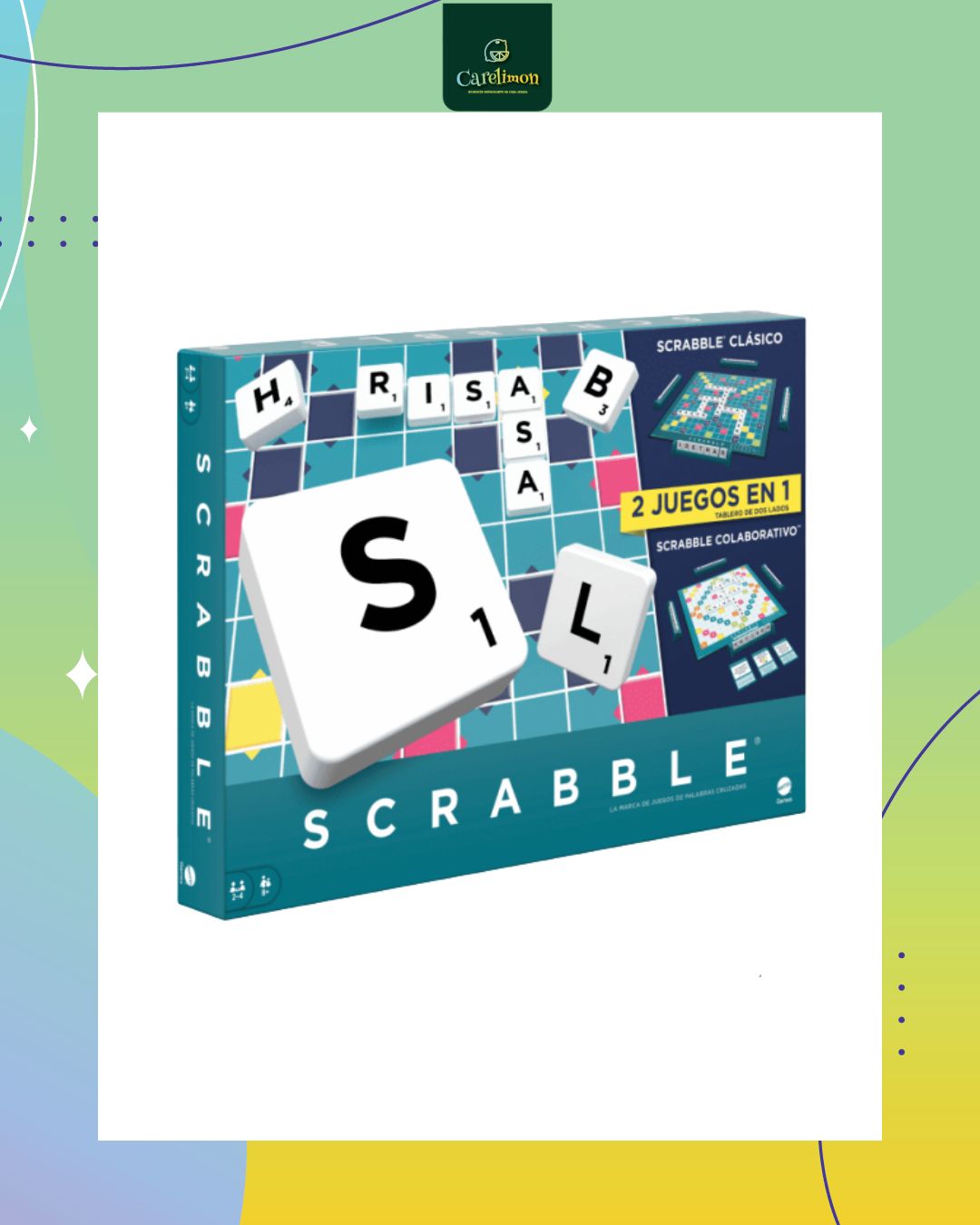  Scrabble  - Juego de mesa Costa Rica - Carelimon Games