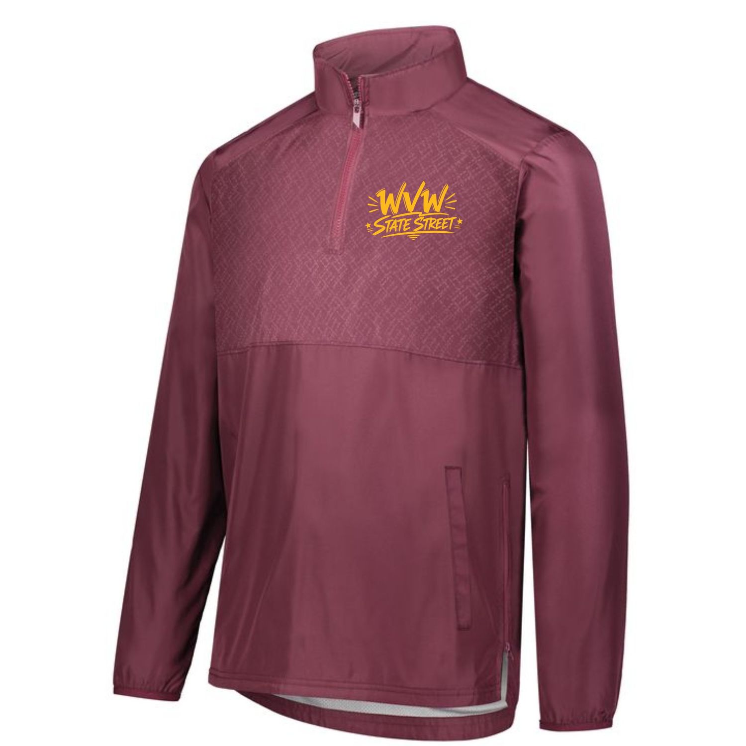 WVW State Street Holloway 1/4 Windbreaker WVW State Street Holloway 1/4 Windbreaker