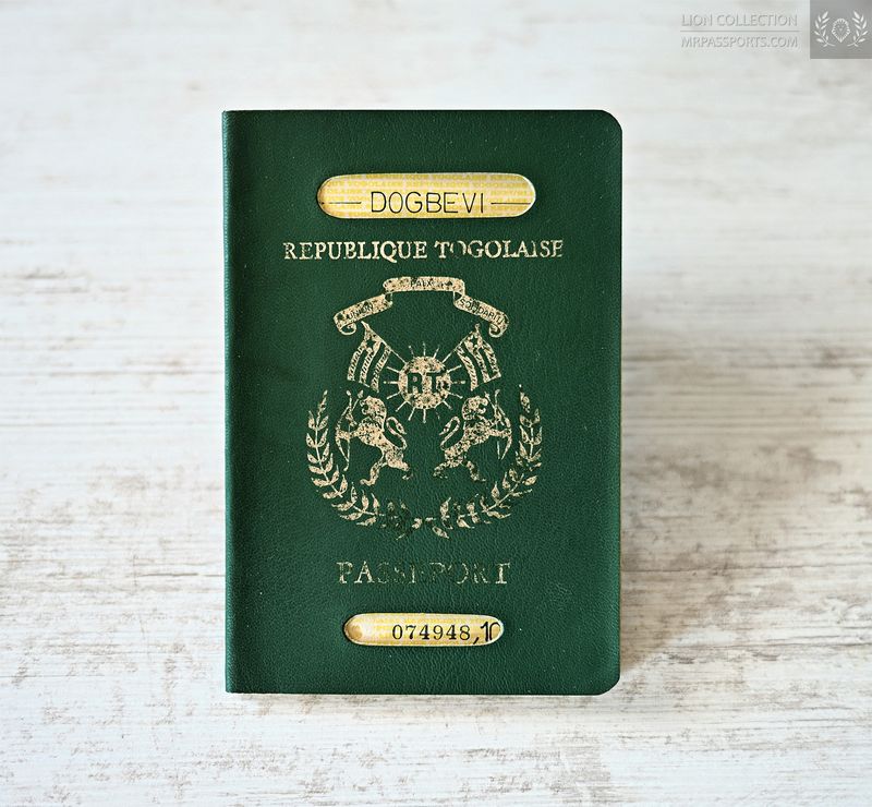 Togo, 1988-1991 passport, mega rare