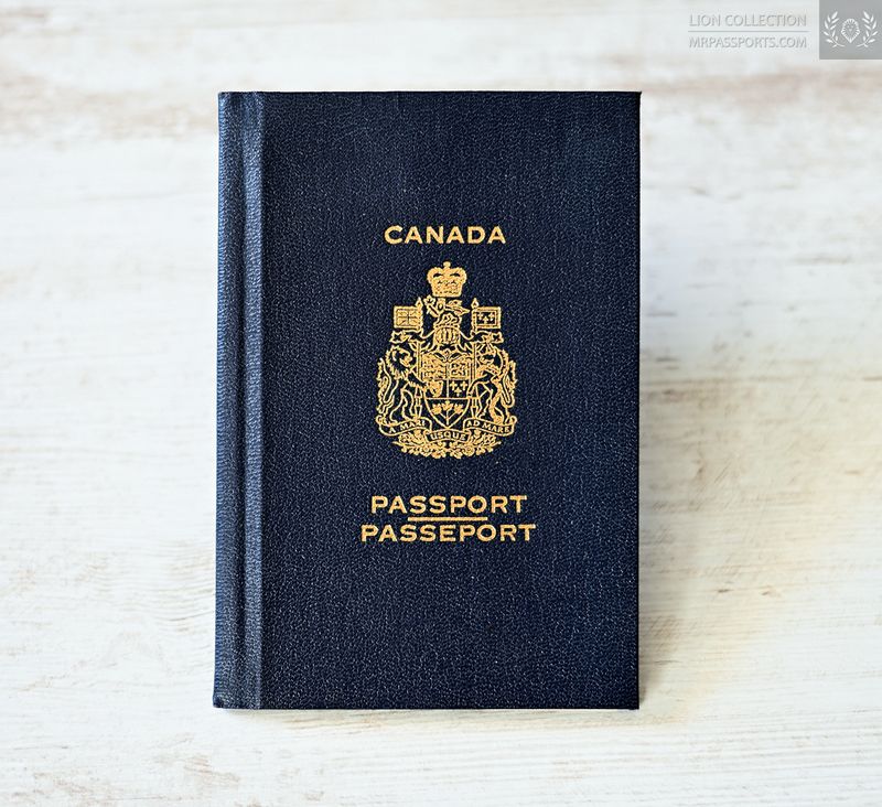 Canada, 1960-1965 passport