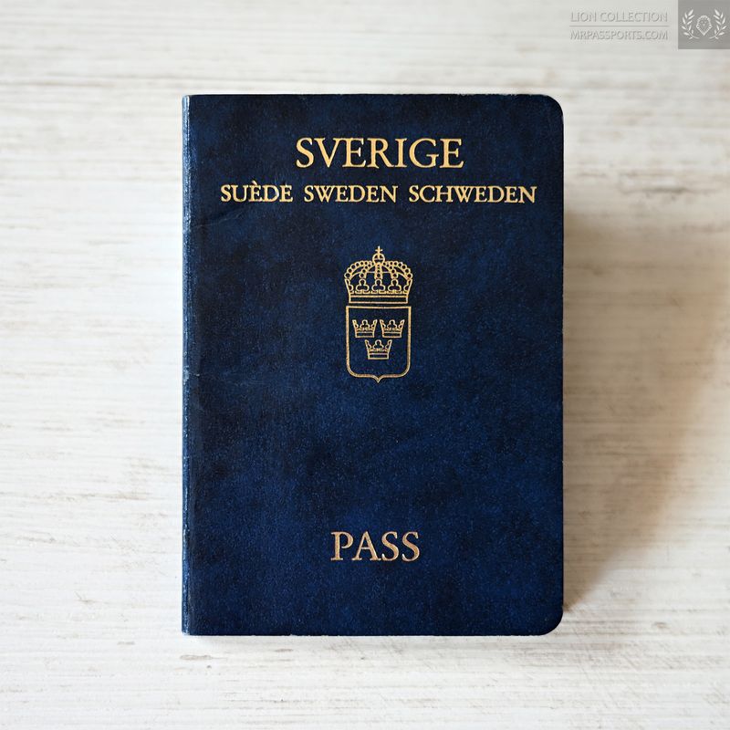 Sweden, 1990-2000 passport, excellent condition