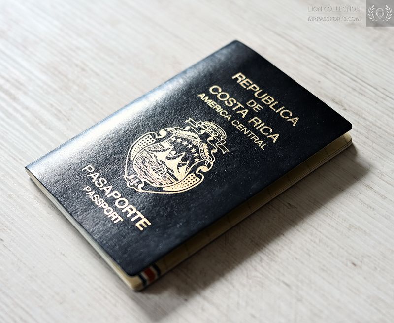 Costa Rica, 2004 passport, excellent condition