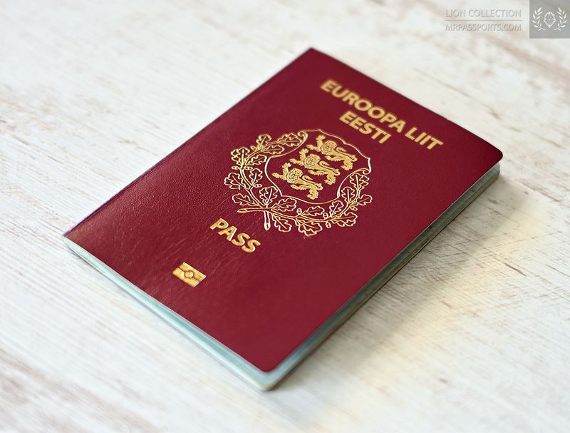 Estonia, biometric passport / e-passport, mint condition