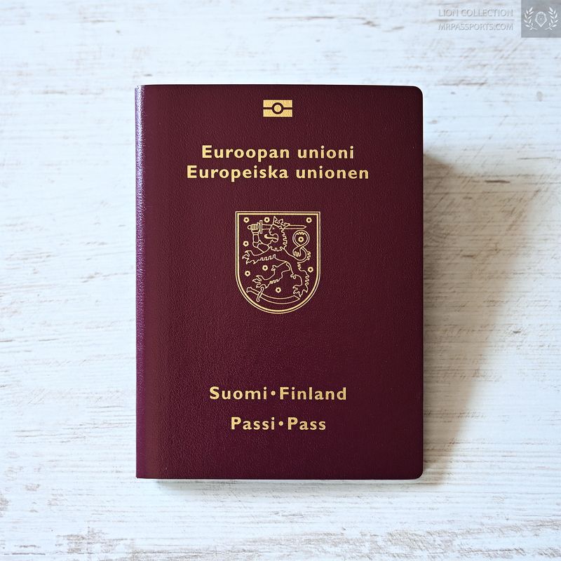Finland, 2007-2012 biometric passport / e-passport