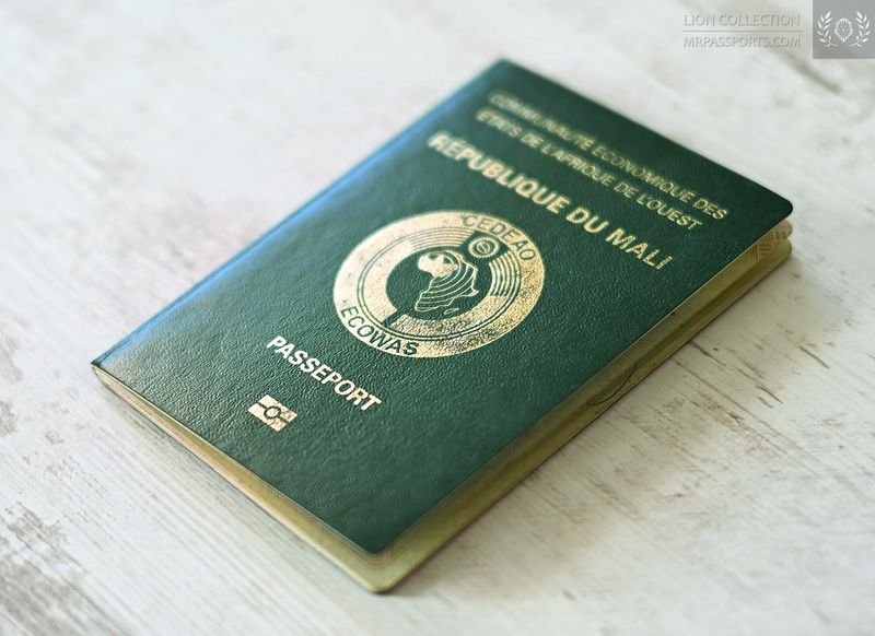 Mali, 2017-2022 biometric passport / e-passport, excellent condition