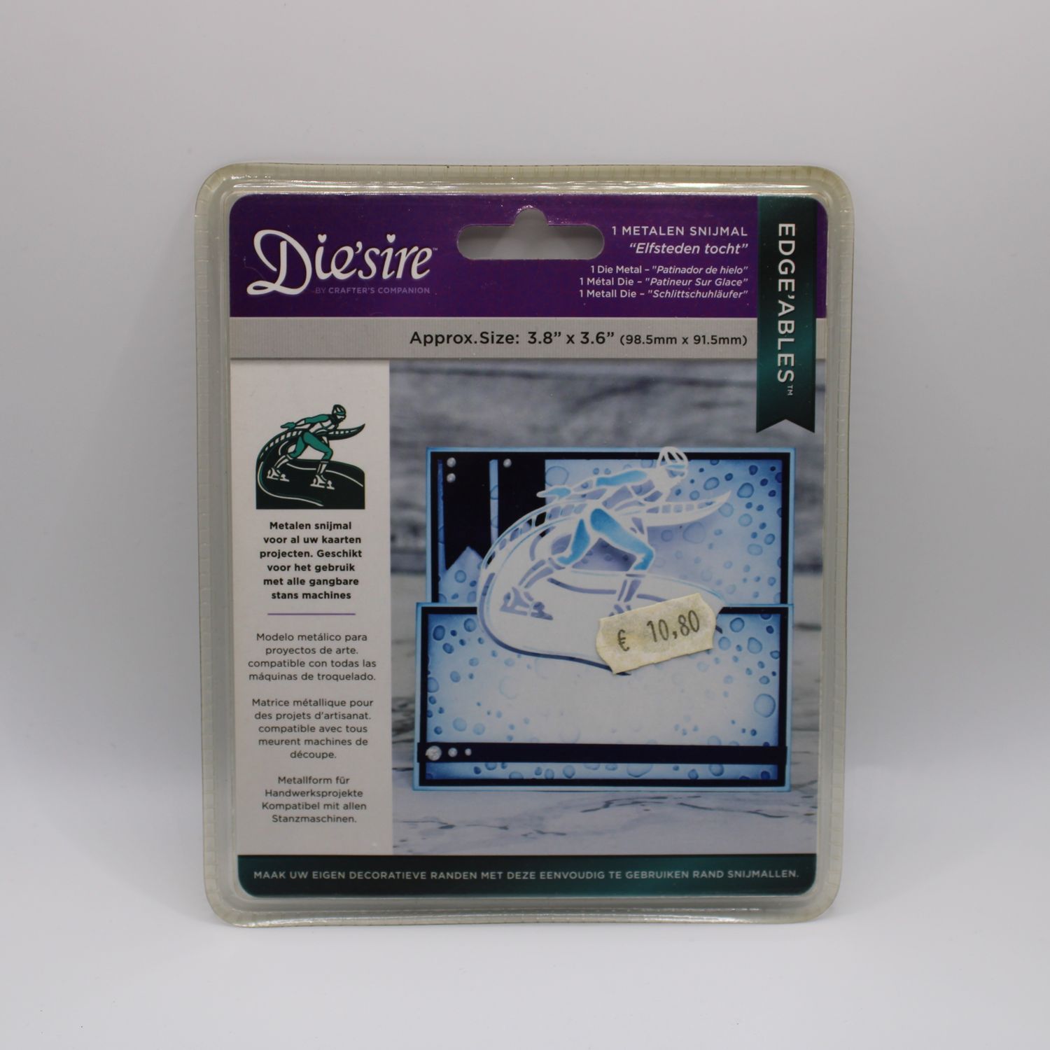 Snijmal 1 stuk - schaatsen