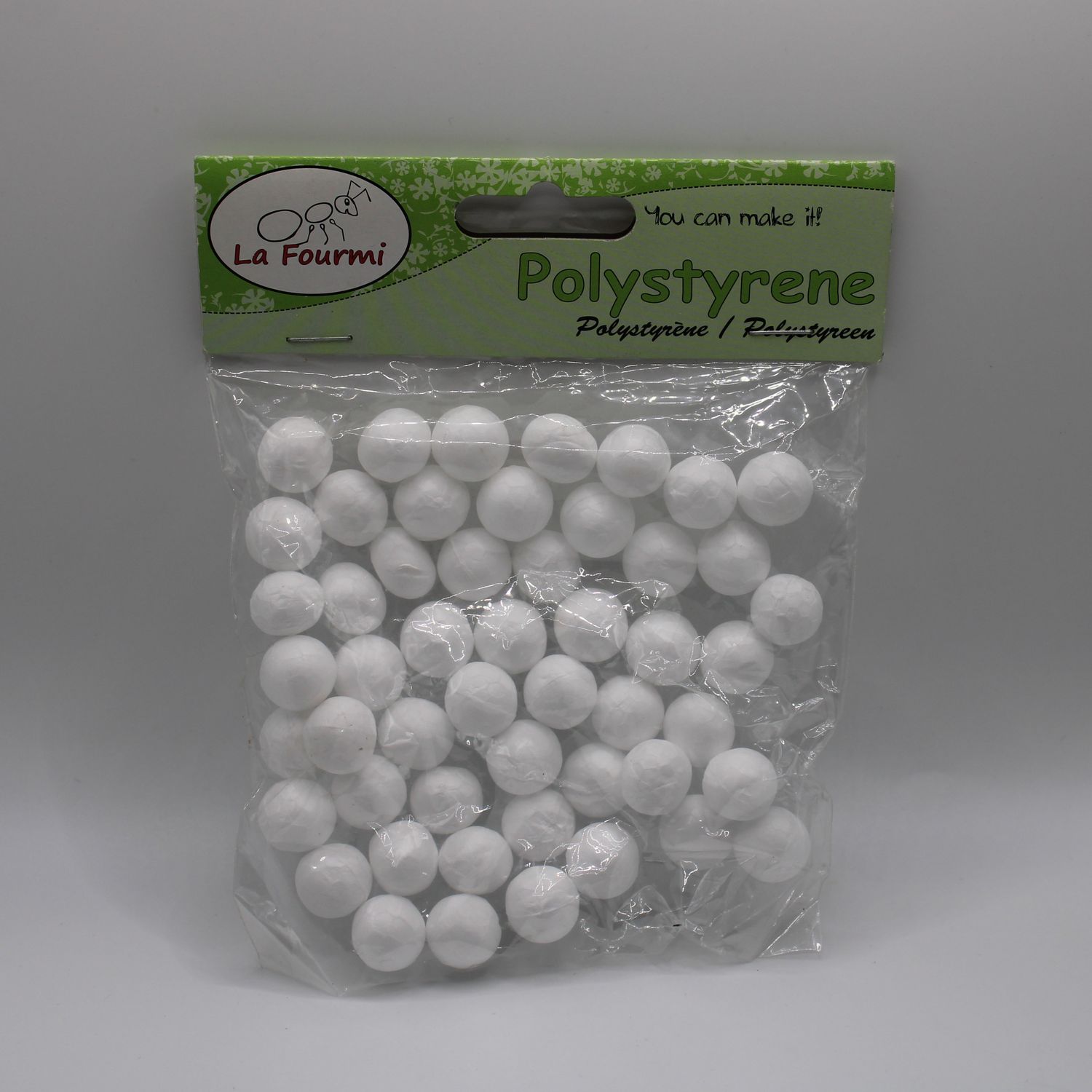 Zakje wattenbollen - 1.3 cm