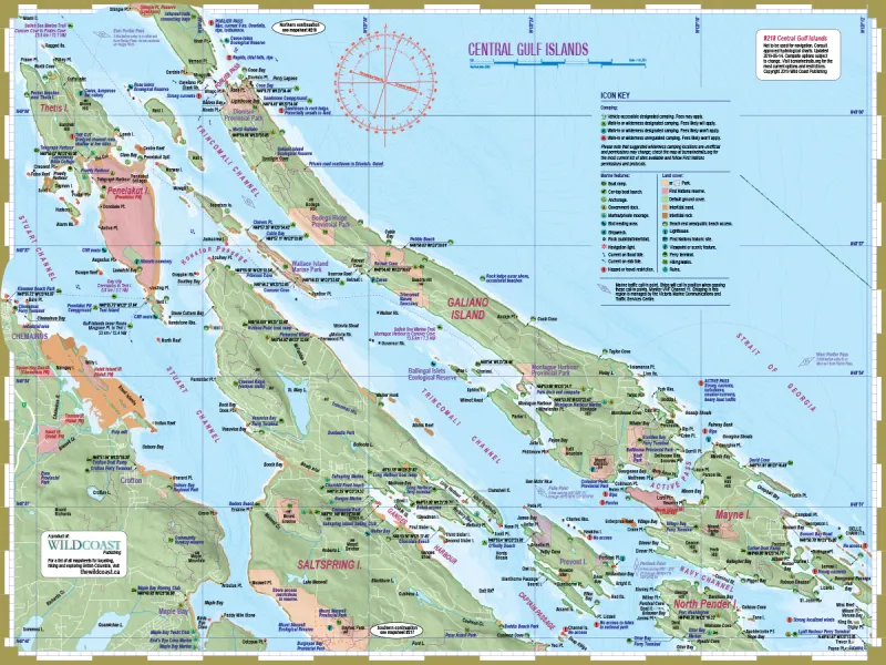 Wild Coast Publishing - 218 - Central Gulf Islands
