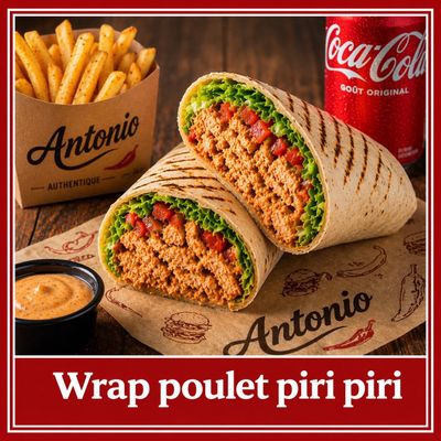#7 Trio wrap poulet