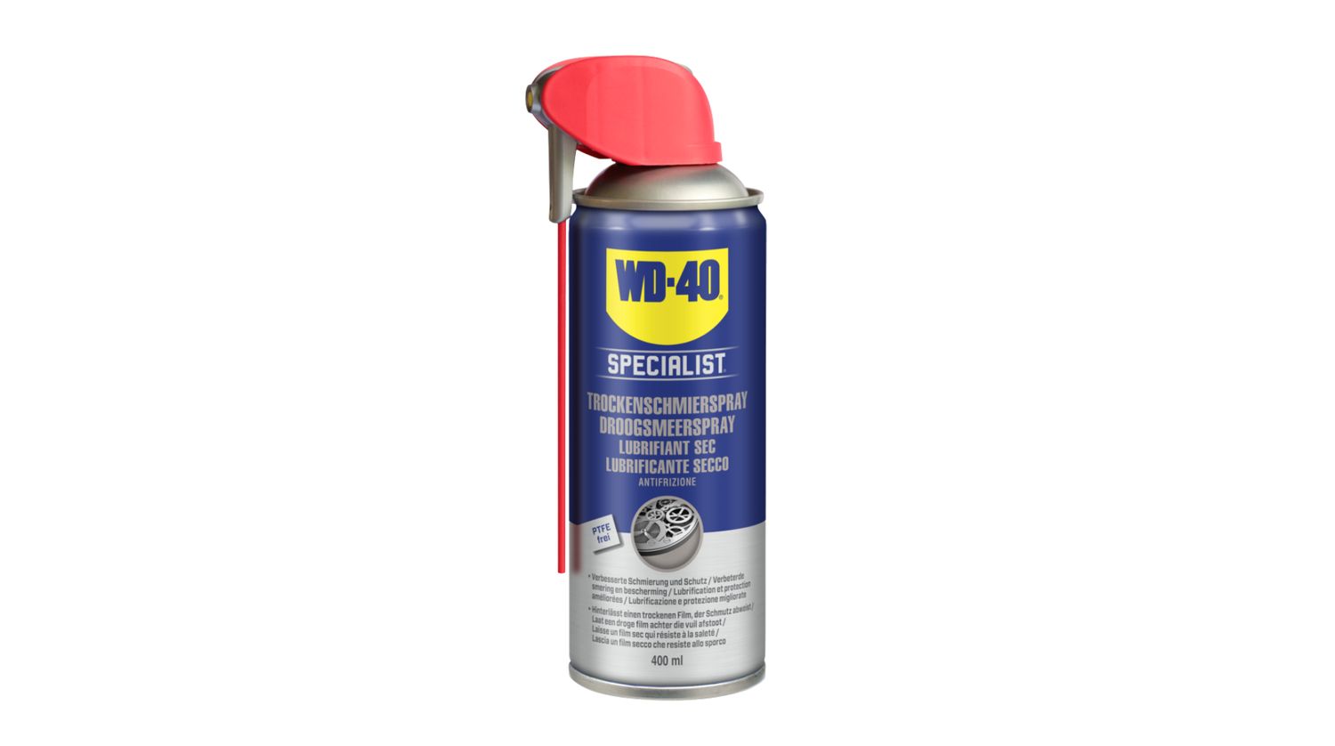 WD-40 SPECIALIST DROOGSMEERSPRAY 400ML