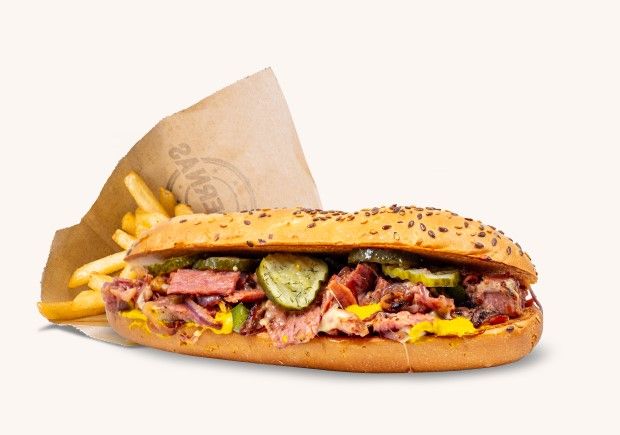 BRISKET PHILLY CHEESE (+ Fries ingår)