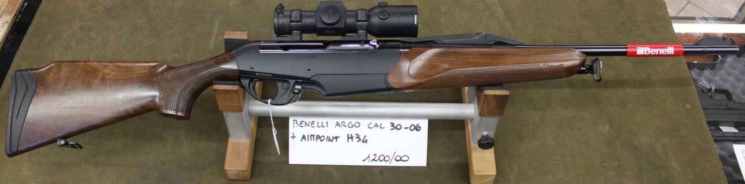 BENELLI ARGO CAL.30-06 + AIMPOINT H34 a  1200,00€