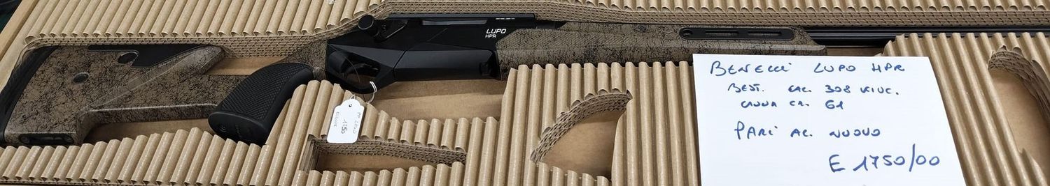 CARABINA OTT. GIREVOLE BENELLI LUPO CAL.308 WIN a 1750,00€