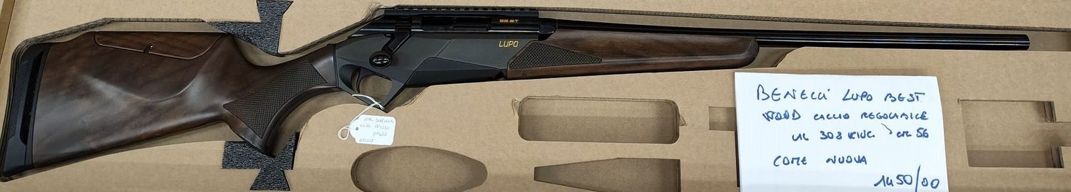 BENELLI LUPO BEST WOOD CAL 308 WIN a 1450,00€