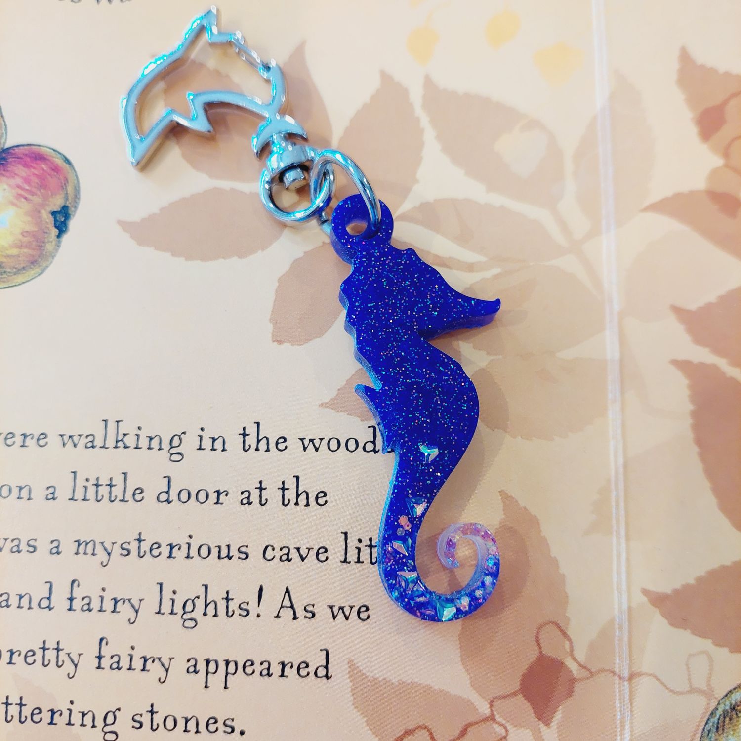 Seahorse Key Ring