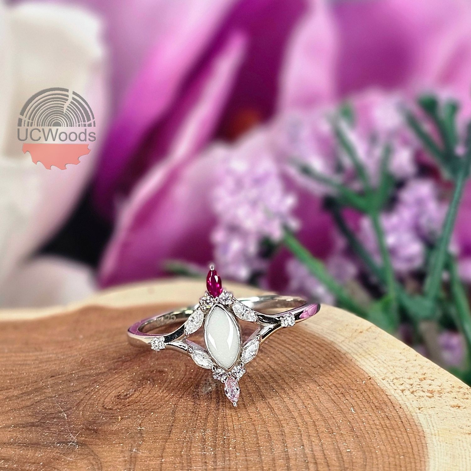 Art Deco Birthstone Ring Art Deco Birthstone Ring