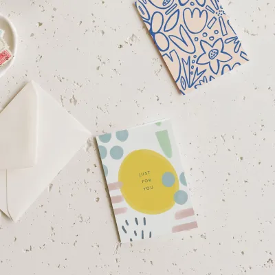 Garden Floral Mini Card