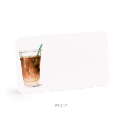Iced Coffee Little Notes