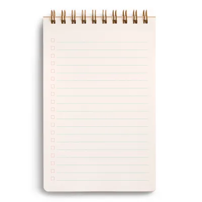 Navy Meadow Task Pad