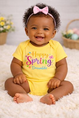 Baby Happy Spring Onesie (Unisex)