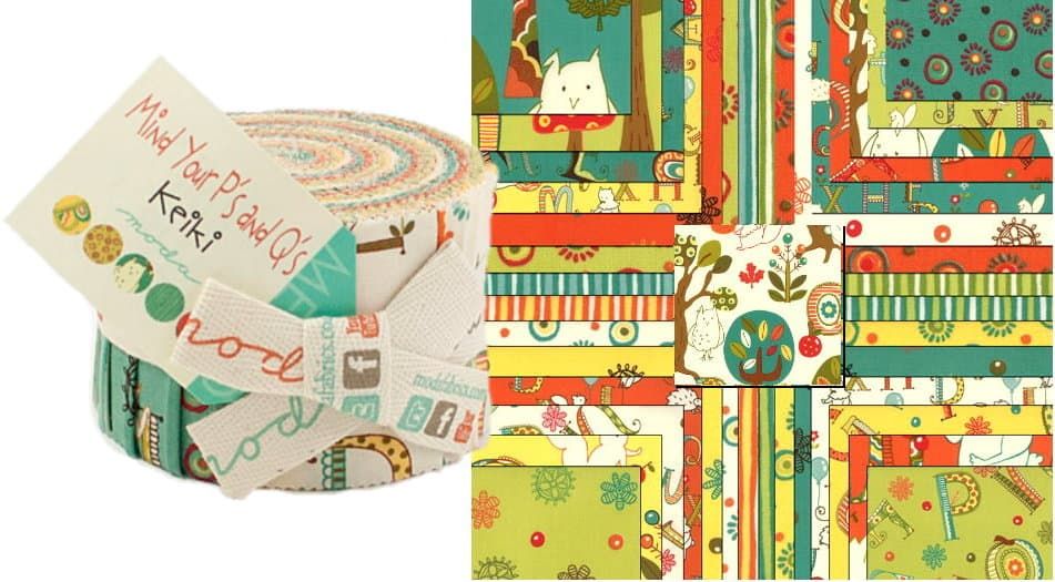 Mind Your P's and Q's Junior Jelly Rolls