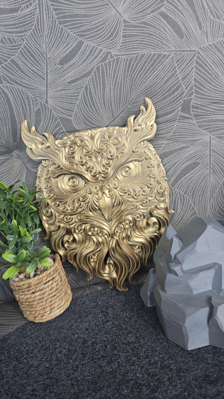 Eule - Wall Art, 25 cm