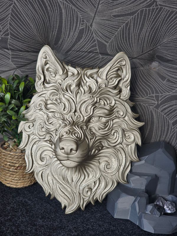 Wolf - Wall Art, 23 cm