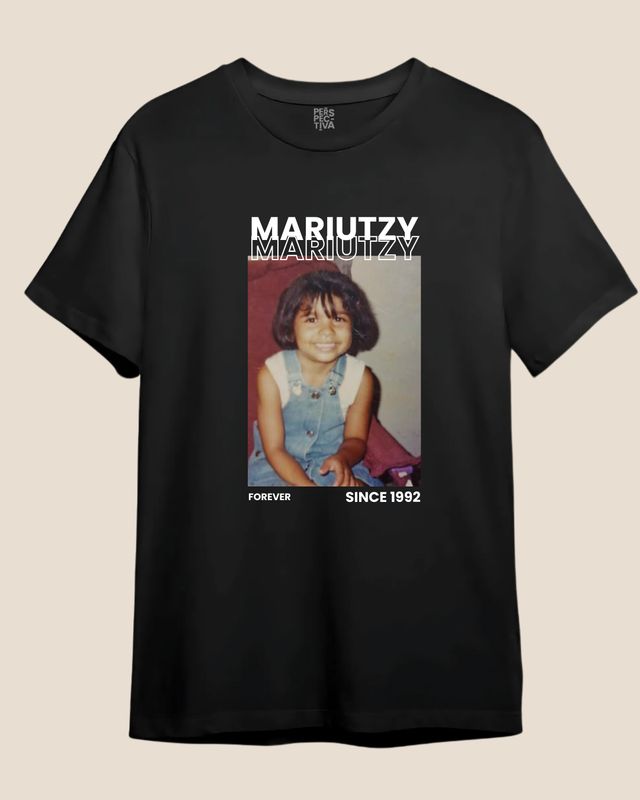 Camiseta con foto de cumpleaños