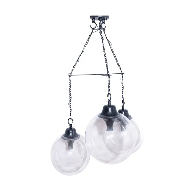 Italian Mid Century 3 Tier Ceiling Pendant