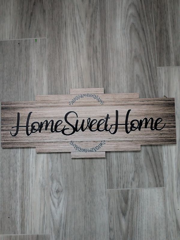 Panneaux rustique en bois "Home Sweet Home