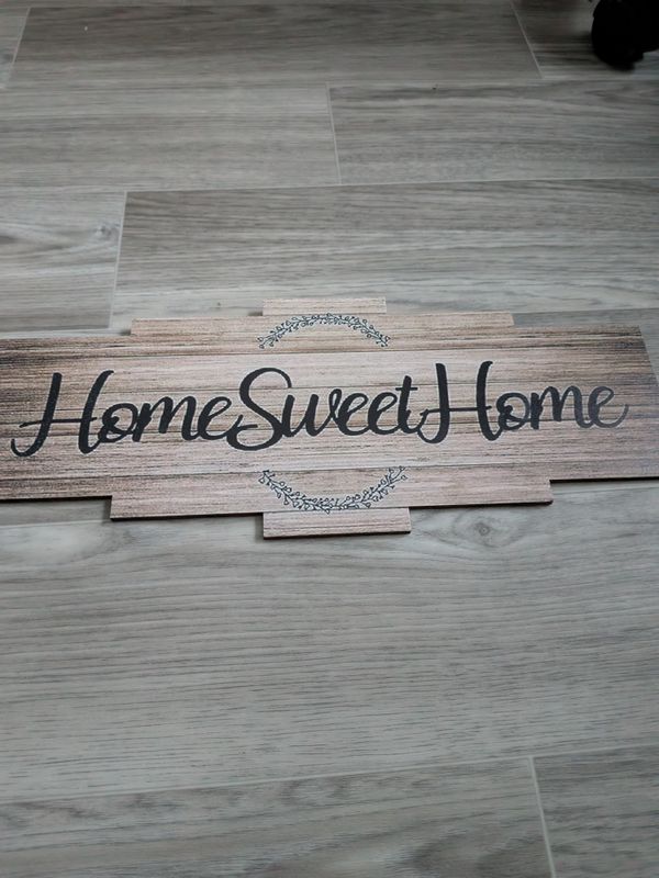 Panneaux rustique en bois "Home Sweet Home
