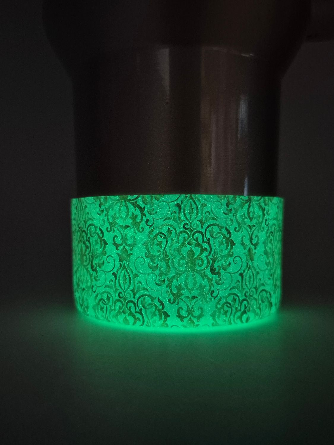 Spellbound Afterglow | Glow-in-the-Dark Damask Tumbler Boot