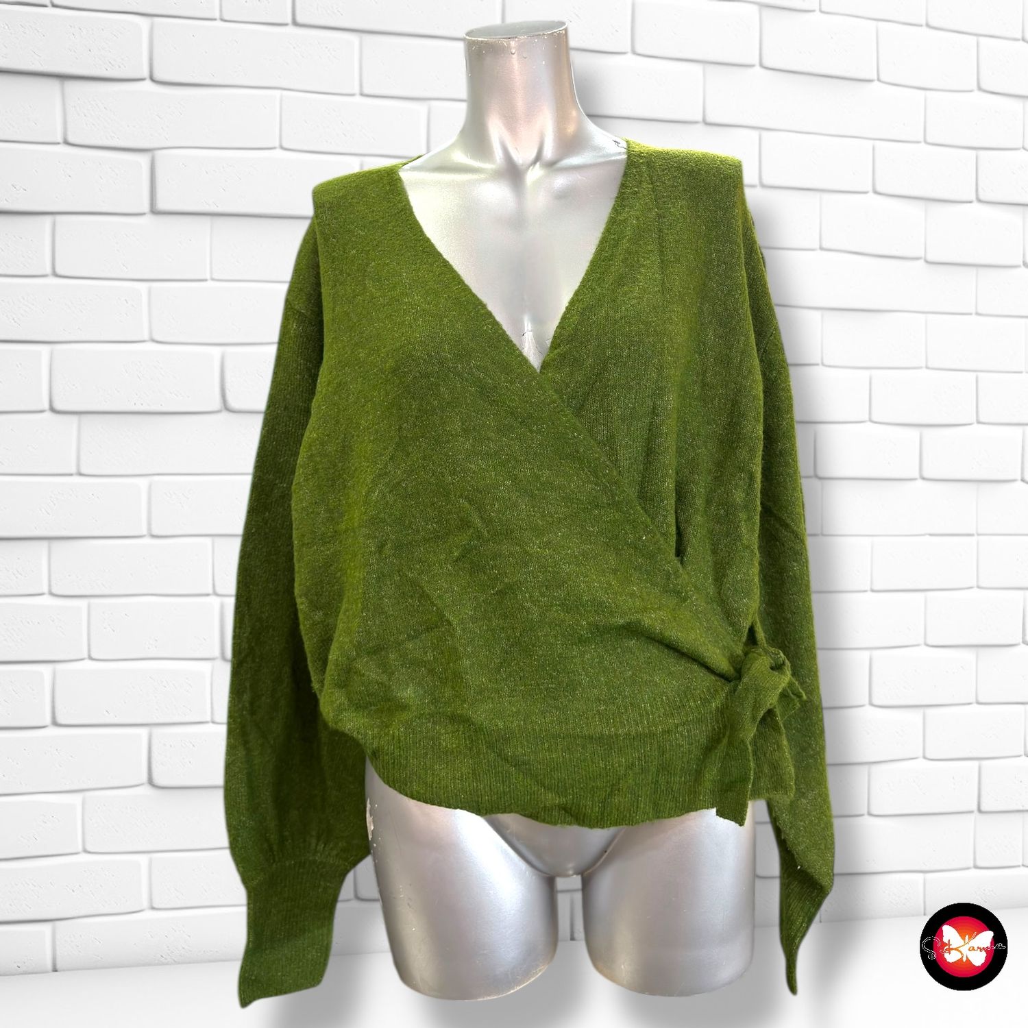 **HOY** Chaqueta de punto cruzada HEMA Talla M