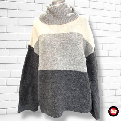 **HOY** Jersey de manga larga y cuello vuelto AMISU Talla XS