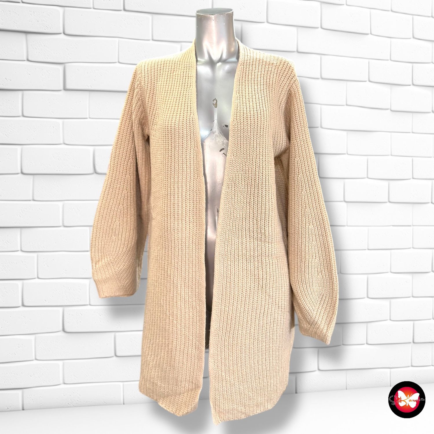 **HOY** Chaqueta de punto midi MANGO Talla XS/S