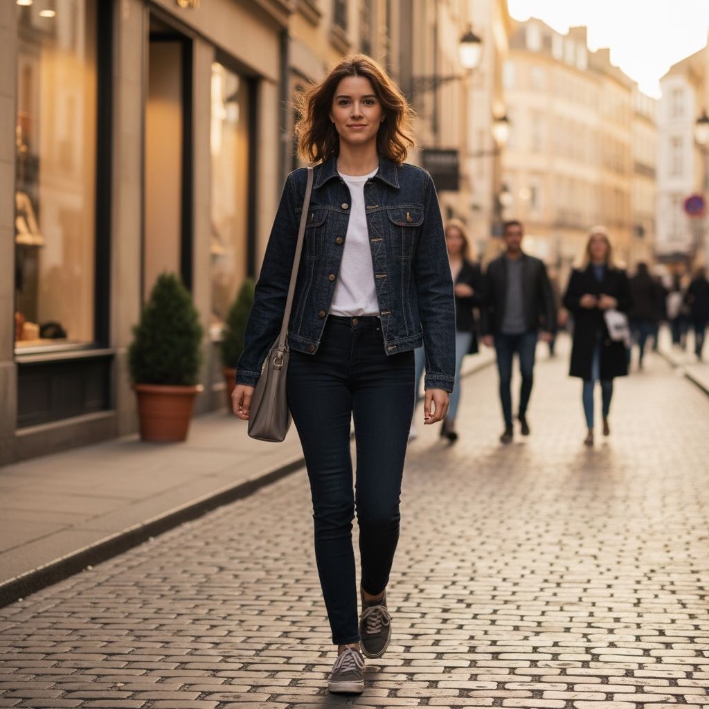 Cazadora vaquera LOIS Talla M