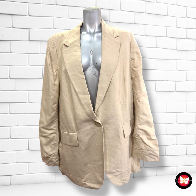 Blazer con lino H&amp;M Talla 44